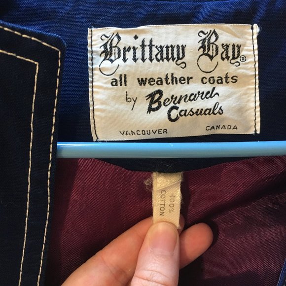 Brittany Bay All Weather Canada nautical coat - Picture 2 of 14